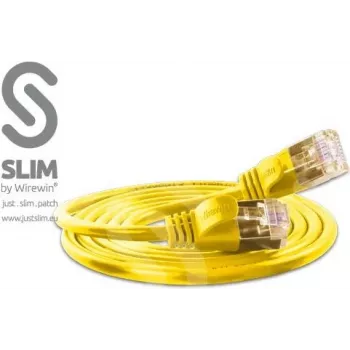 Wirewin Triotronik cavo patch F/UTP Cat6a 0,5 m giallo PKW-LIGHT-STP-K6 0.5 GE