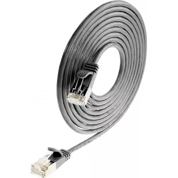 Wirewin Triotronik PKW-LIGHT-STP-K6 0,5 SW cavo patch Cat6 S/FTP, nero, 0,5 m