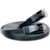 Wirewin SLIM S6 7,5m nero Cavo patch Ethernet slim Cat.6 STP PIMF PKW-STP-SLIM-KAT6 7.5 SW