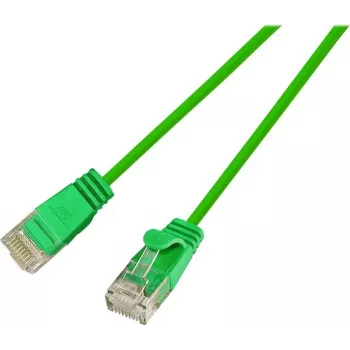 Wirewin SLIM UL6 1 GN - Cavo patch slim Cat.6, U/UTP, 1,0 m, verde PKW-LIGHT-K6 1.0 GN