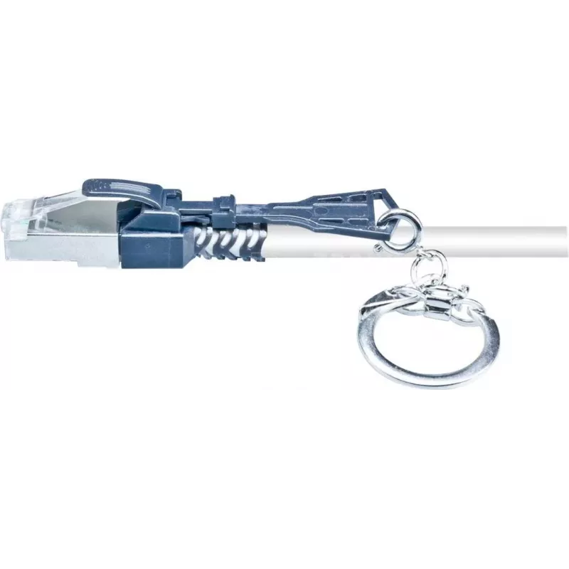 Wirewin PKW-SL-SFTP-KAT6A 0.5 SW Cavo patch di rete Cat6a S/FTP, 0,5 m, grigio