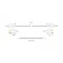 Wirewin Triotronik Cavo patch Cat6 U/UTP 0,5m grigio PKW-TOUGH-K6 0.5