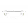 Wirewin Triotronik Cavo patch Cat6 U/UTP 0,5m grigio PKW-TOUGH-K6 0.5