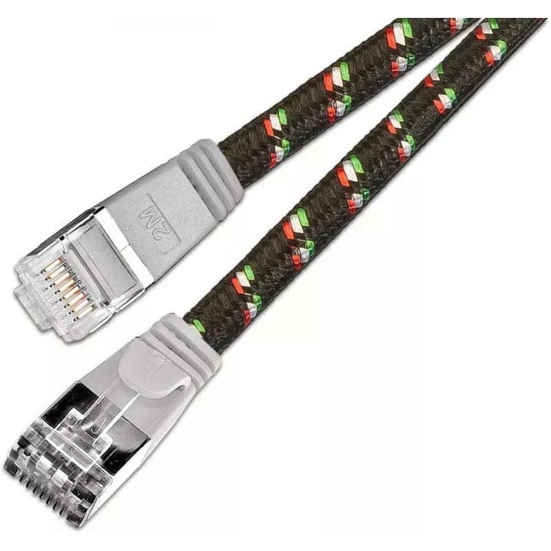Wirewin Triotronik Cavo patch Cat6 U/FTP, 3m, RJ45, grigio PKW-TOUGH-STP-K6 3.0