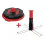 Runpotec Professional avvolgicavo con set mandrino multifunzione 10174