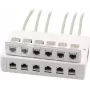 Wirewin 2x scatola a parete 6 porte per moduli Keystone, grigio, plastica sistema Keystone (125460)