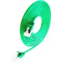 Wirewin cavo patch Light rotondo U/FTP Cat 6a verde 0,1 m cavo patch Slim Light rotondo, schermato, PoE, cavo flessibile e sottile per applicazioni speciali (PKW-LIGHT-STP-K6A 0.1 GN)