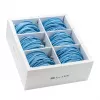 Wirewin SLIM-LS-K6A 0.5 BL 90 - Cavo patch Ethernet Cat6a U/FTP Slim, 0,5 m, blu, confezione da 90