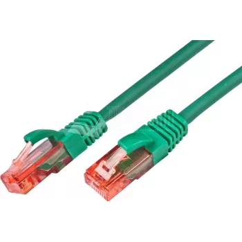 Wirewin PKW-UTP-KAT6 1.5 GN cavo patch Cat6 U/UTP, RJ45, verde, 1,5 m