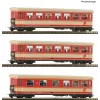 Roco 6240004 H0e set 3 pezzi carrozze passeggeri ÖBB