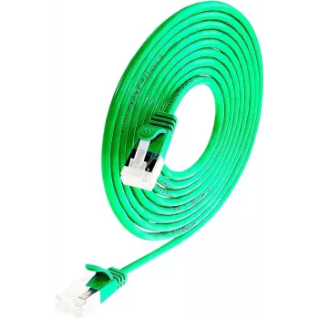 Wirewin cavo patch Light rotondo U/FTP Cat 6a verde 3,0 m sottile flessibile sottile PoE PKW-LIGHT-STP-K6A 3.0 GN