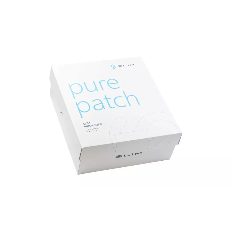 Wirewin SLIM KAT6A 10 Gigabit cavo patch Light, 0,50 m, U/FTP, Ø 3,8 mm, nero, confezione da 90 SLIM-LS-K6A 0.5 BK 90