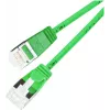 Wirewin PKW-LIGHT-STP-K6A 5.0 GN cavo patch Ethernet Cat 6a U/FTP Slim, verde, 5 m