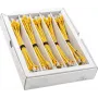 Wirewin SLIM-LS-K6A 0.15 YE 50 cavo patch Ethernet Cat6a U/FTP Slim, 0,15 m, giallo, confezione da 50
