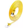 Wirewin SLIM-LS-K6A 0.15 YE 50 cavo patch Ethernet Cat6a U/FTP Slim, 0,15 m, giallo, confezione da 50