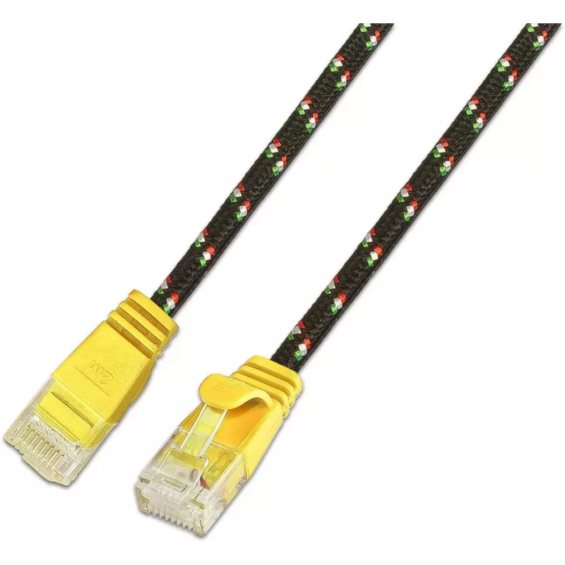Wirewin Triotronik cavo patch Cat6 U/UTP, connettore RJ45 maschio a maschio, 3 m, giallo PKW-TOUGH-K6 3.0 GE