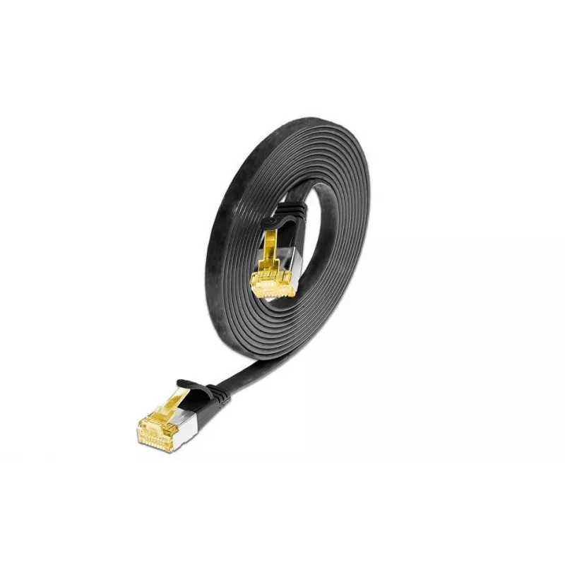 Wirewin cavo patch Cat6a U/FTP Slim, RJ45, 3 m, nero PKW-STP-SLIM-K6A 3.0 SW