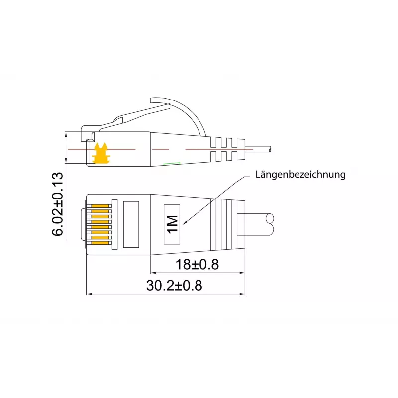 Wirewin PKW-TOUGH-STP-K6 2.0 SLIM Tough STP Cat6 U/FTP Cavo patch, 2 m, grigio