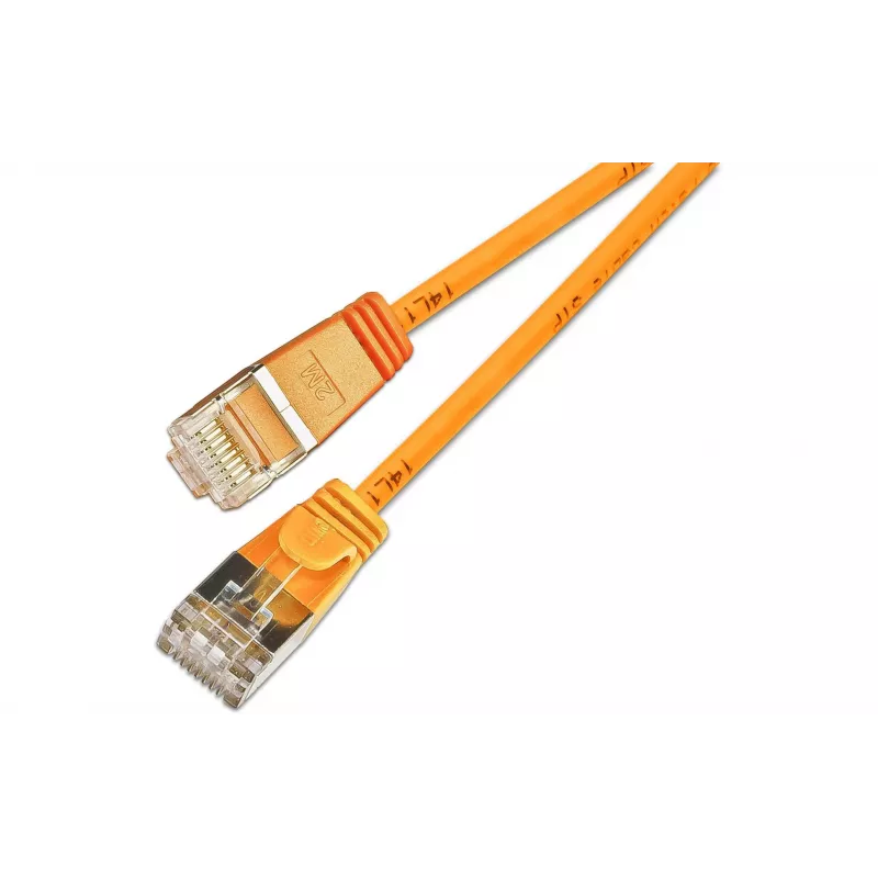 Wirewin SLIM UL6 7,5 m cavo patch Cat.6 Slim-Light U/UTP, arancione PKW-LIGHT-K6 7.5 OR