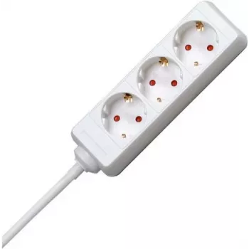 HEINRICH KOPP ciabatta 3 prese con prese ruotate di 45°, cavo 5 m H05VV-F 3G1.5mm², 16A, 250V 128690659