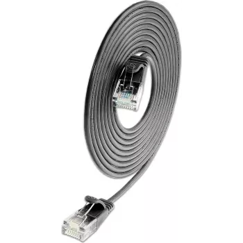 Wirewin SLIM CAT6A 10 Gigabit cavo patch slim, U/UTP, diametro 3,6mm, nero, 1,5m SLIM-L-UU-K6A 1.5 BK