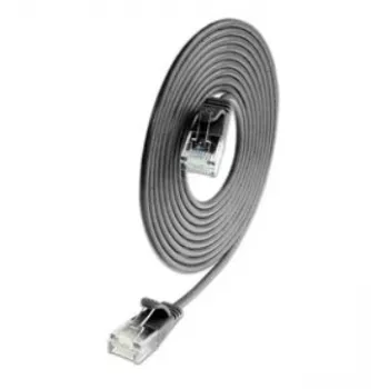 Wirewin SLIM CAT6A 10 Gigabit cavo patch slim, U/UTP, diametro 3,6mm, nero, 1,5m SLIM-L-UU-K6A 1.5 BK