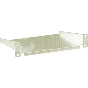 Wirewin mensola fissa per rack 10 pollici, grigio (1U, 15 kg) SHELF 10IN