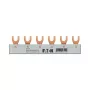 Eaton barra di distribuzione trifase a forcella EVGK-3PHAS/6MODUL 63A 400V 6 moduli (EP-501075)