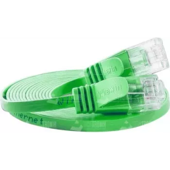 Wirewin Cat.6 U/UTP cavo patch Ethernet slim, 0,15 m, verde PKW-SLIM-KAT6 0.15 GN