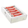 Wirewin SLIM-LS-K6A 0.1 RD 50 Cat6a U/FTP cavo patch Ethernet slim, 0,1m, rosso, confezione da 50