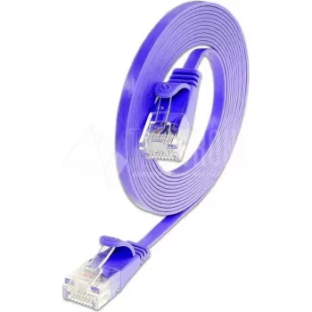 Wirewin Cat6 U/UTP cavo patch Ethernet slim, 0,25 m, viola PKW-SLIM-KAT6 0.25 VT