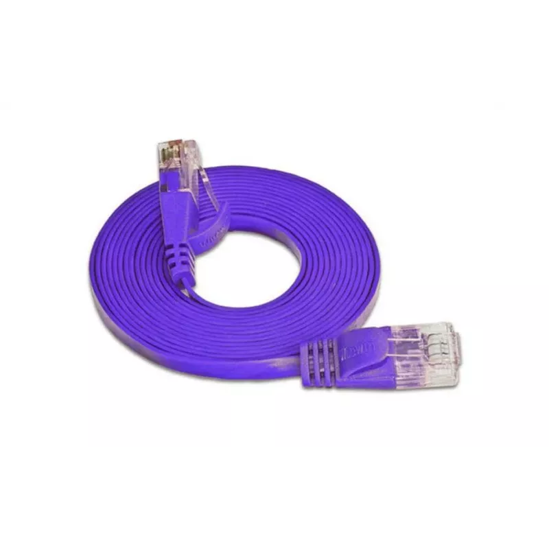 Wirewin Cat6 U/UTP cavo patch Ethernet slim, 0,25 m, viola PKW-SLIM-KAT6 0.25 VT