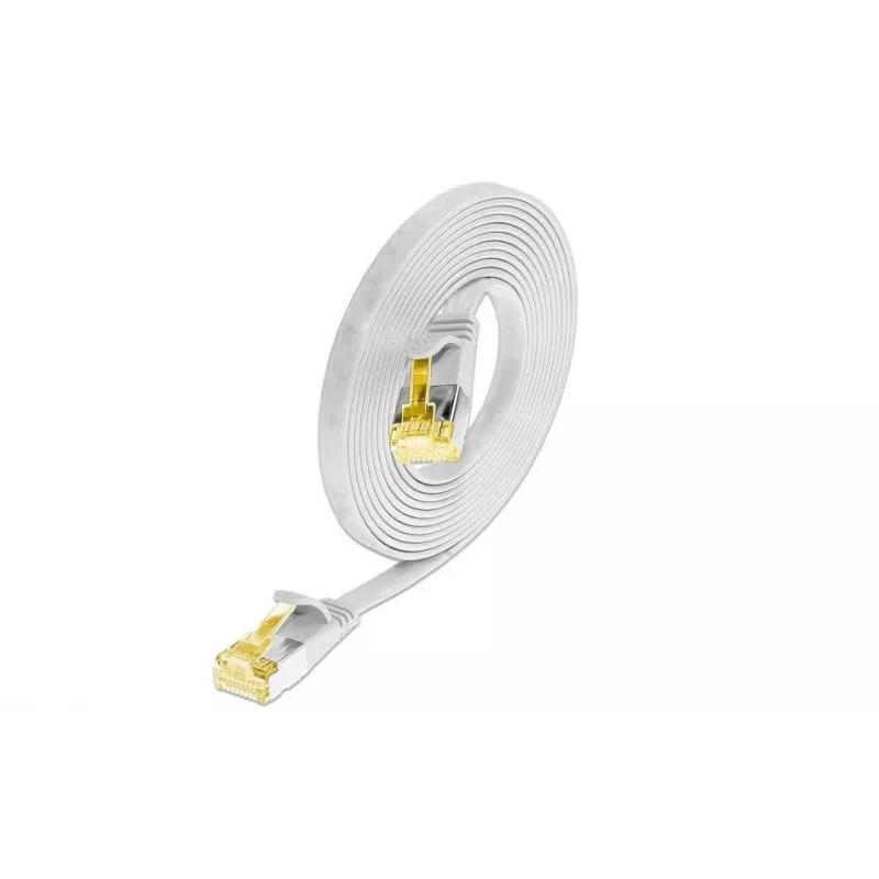Wirewin Cat6a U/FTP cavo patch Ethernet slim, RJ-45, 3m, bianco PKW-STP-SLIM-K6A 3.0 WS