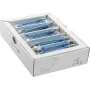 Wirewin SLIM-LS-K6A 0.1 BL 50 - Cavo patch Ethernet Slim Cat6A, 0,1 m, U/FTP, blu, confezione da 50