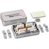 Wirewin CB KAT6 STP presa di rete schermata, 2x RJ45, montaggio a parete, grigio