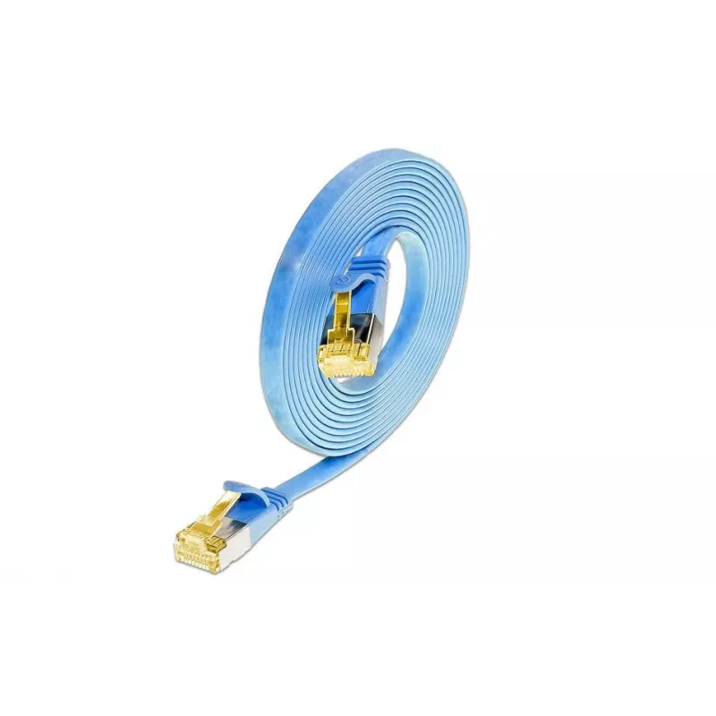 Wirewin Cavo patch Ethernet Slim Cat6a U/FTP, RJ-45, blu, 5 m PKW-STP-SLIM-K6A 5.0 BL