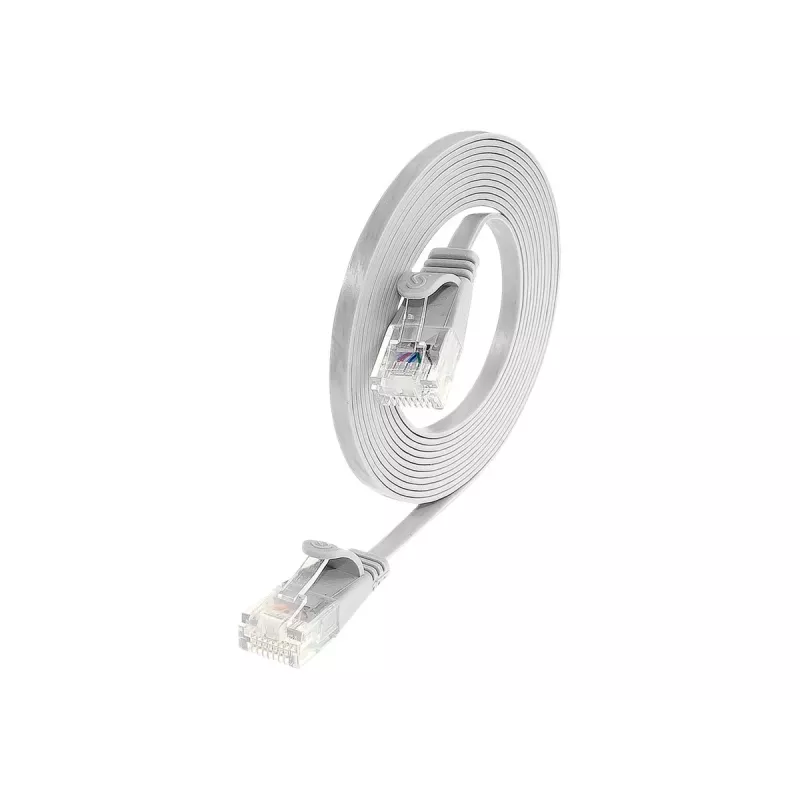 Wirewin Cavo patch Slim Cat.6 U/UTP, 1,0 m, bianco PKW-SLIM-KAT6 1.0 WS
