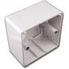 Wirewin Cornice a parete per prese dati, bianco puro RAL 9010 (TKS-APR WS)