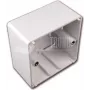 Wirewin Cornice a parete per prese dati, bianco puro RAL 9010 (TKS-APR WS)
