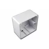 Wirewin Cornice a parete per prese dati, bianco puro RAL 9010 (TKS-APR WS)
