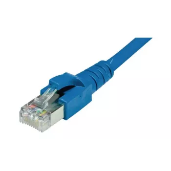 Dätwyler unilan Cavo patch CAT 6a S/FTP, RJ45 su RJ45, 1 m, LSZH, blu 653 708