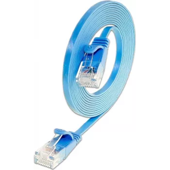 Wirewin SLIM U6 2 BL - Cavo patch Slim Cat.6, U/UTP, 2,0 m, blu (PKW-SLIM-KAT6 2.0 BL)
