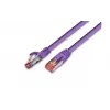 Wirewin Cavo di rete S/FTP CAT6 0,25 m, viola (PKW-PIMF-KAT6 0.25 VT)
