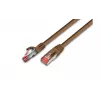 Wirewin PKW-PIMF-KAT6 50.0 BR - Cavo di installazione di rete Cat6a S/FTP, 50 m, marrone