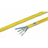 Wirewin VKW SFTP K7A LSOH3 500SX Cavo di rete Cat.7a S/FTP in confezione grande, giallo, 500 m