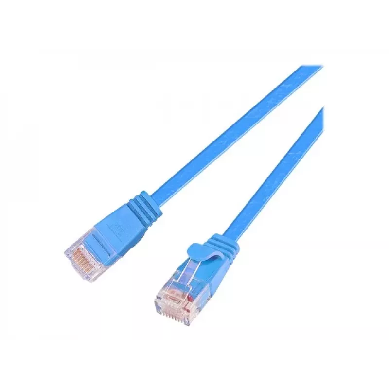 Wirewin cavo patch slim UTP cavo di rete blu 7,5 m Cat6 U/UTP (PKW-SLIM-KAT6 7.5 BL)