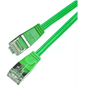 Wirewin Cat6 U/FTP cavo patch Ethernet slim 0,75m verde PKW-STP-SLIM-KAT6 0.75 GN