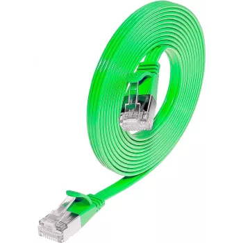 Wirewin SLIM S6 10 GN - Cat.6 cavo patch SLIM, STP(PIMF), 10 m, verde PKW-STP-SLIM-KAT6 10.0 GN