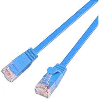 Wirewin SLIM S6 15 BL - cavo patch SLIM Cat.6, STP (PIMF), 15 m, blu PKW-STP-SLIM-KAT6 15.0 BL