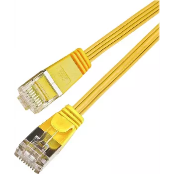 Wirewin SLIM S6 15 GE - cavo patch SLIM Cat.6, STP(PIMF), 15 m, giallo PKW-STP-SLIM-KAT6 15.0 GE